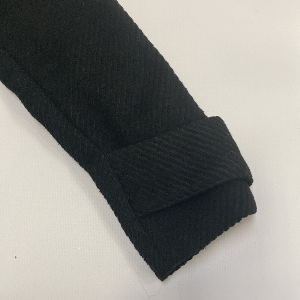 Stella Starr Black Ribbed Wool Jacket - Picture 2 of 4